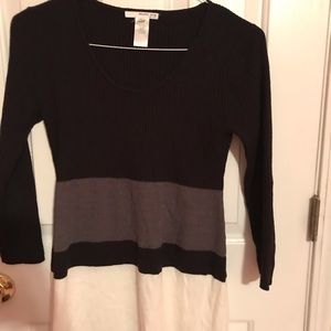 Striped Sweater Dress